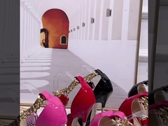 Kobiety Sandale o wysokich obcasach Ultra wysokie szczypce Cienkie obcasy wysokie modne buty kobiece